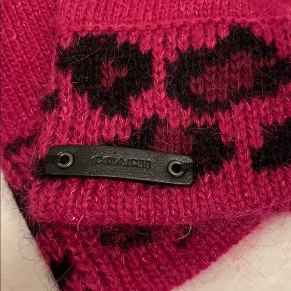 Coach ocelot touch gloves - Picture 2 of 8